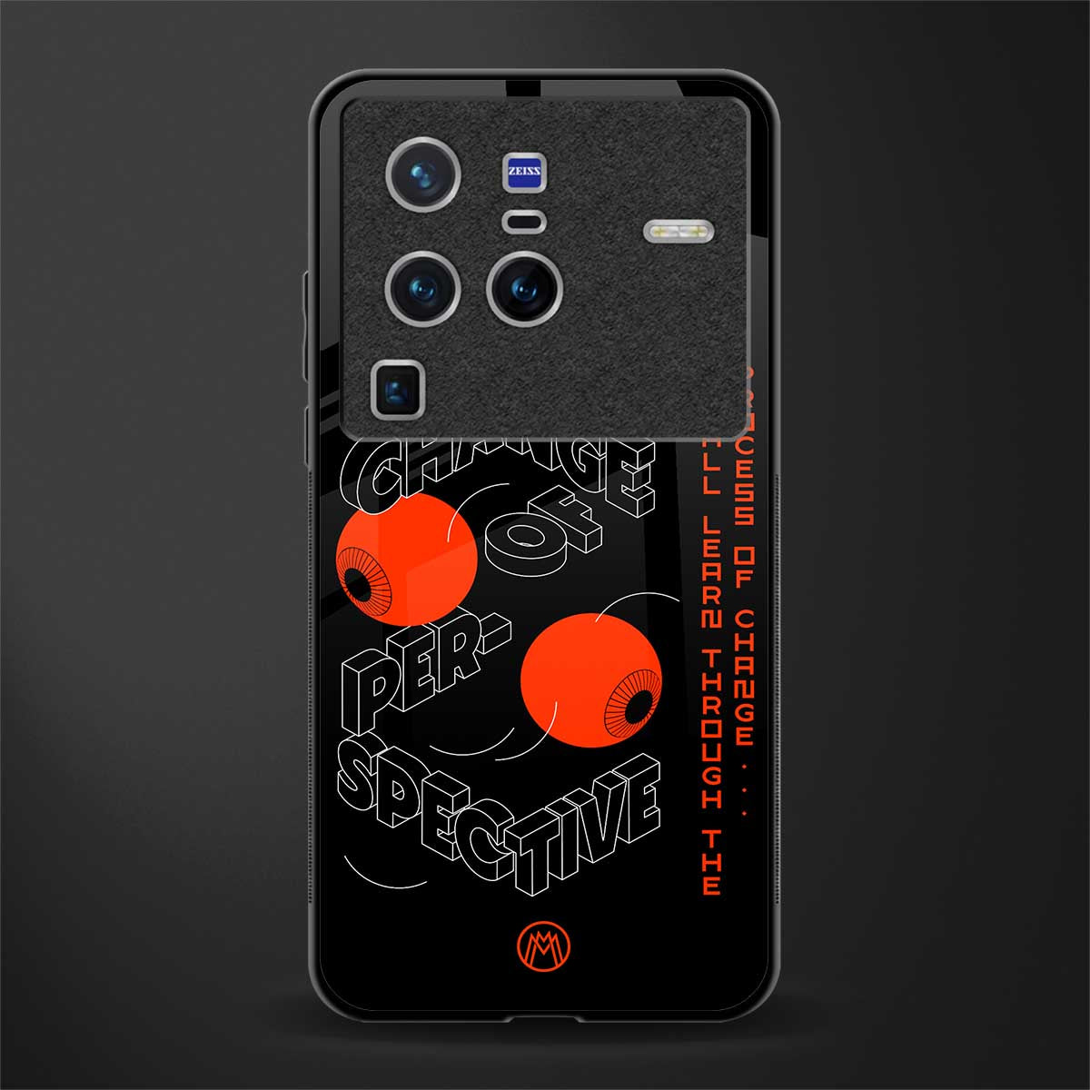 change of perspective glass case for vivo x80 pro 5g image