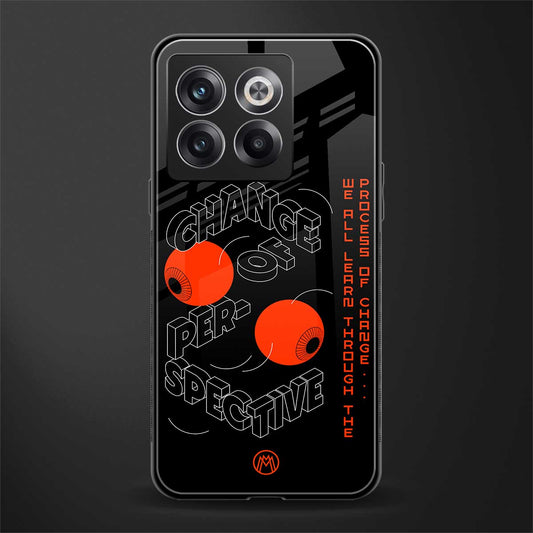 change of perspective back phone cover | glass case for oneplus 10t