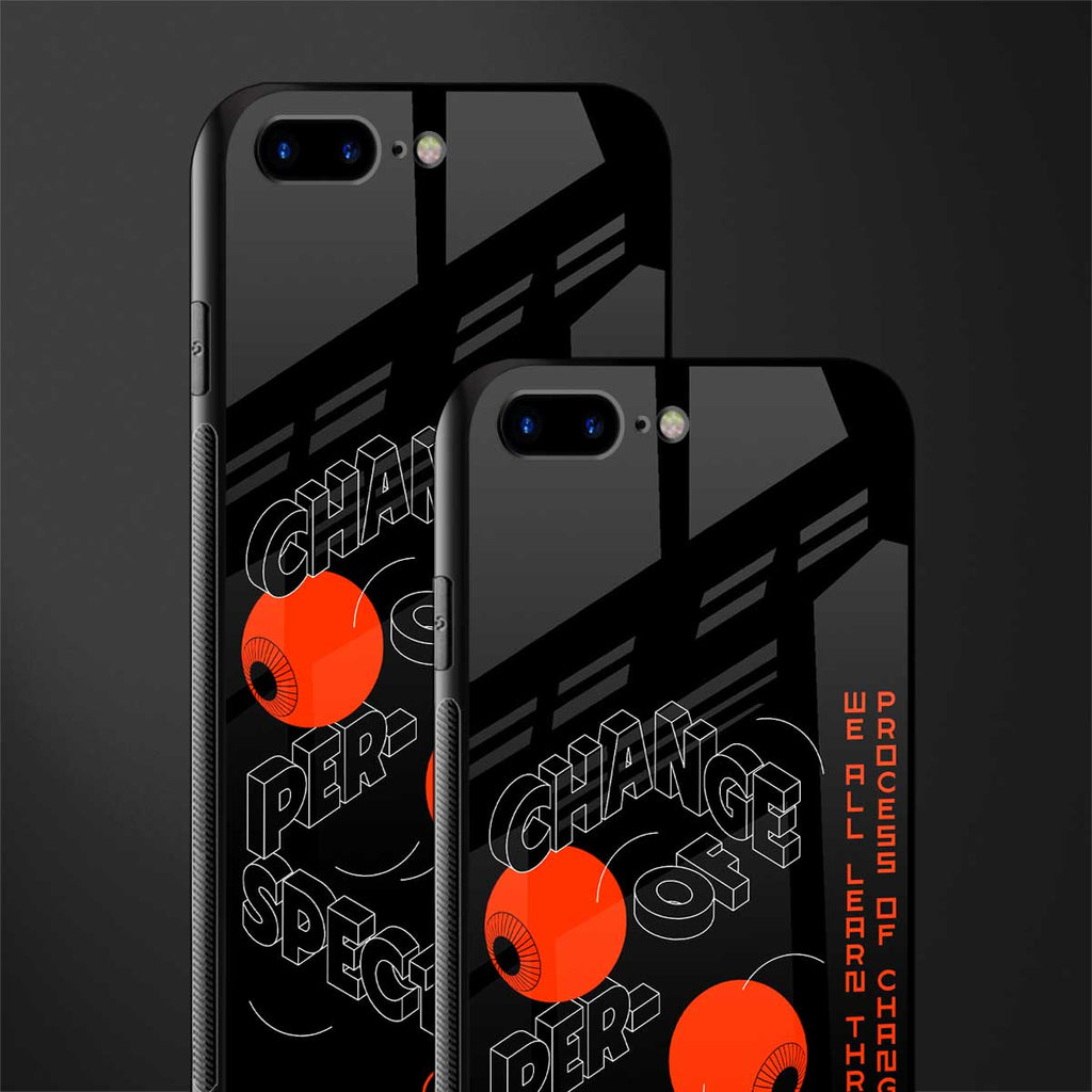 change of perspective glass case for iphone 7 plus image-2