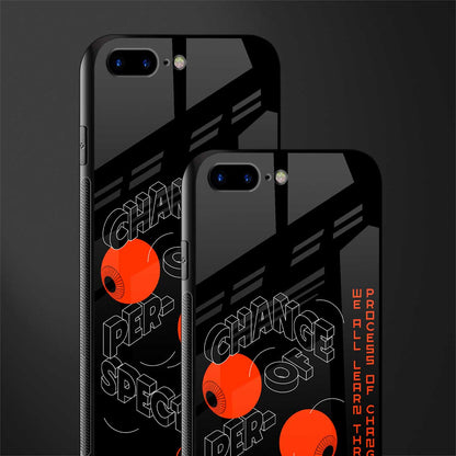 change of perspective glass case for iphone 7 plus image-2