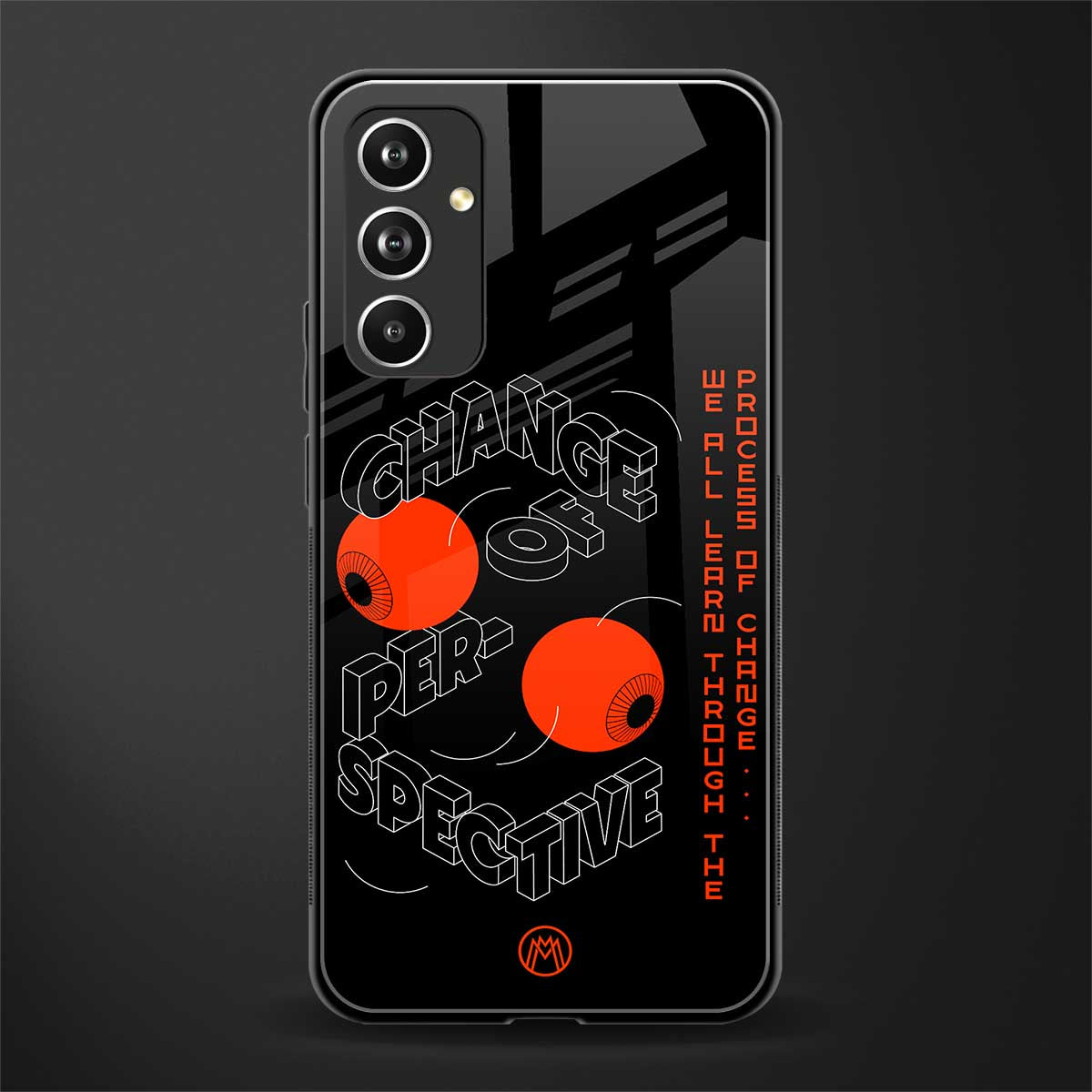 change of perspective back phone cover | glass case for samsung galaxy a54 5g
