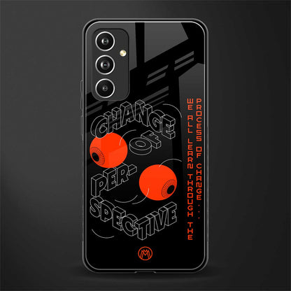 change of perspective back phone cover | glass case for samsung galaxy a54 5g