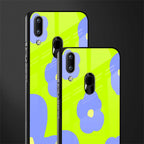 chartreuse arctic flowers glass case for vivo y93 image-2