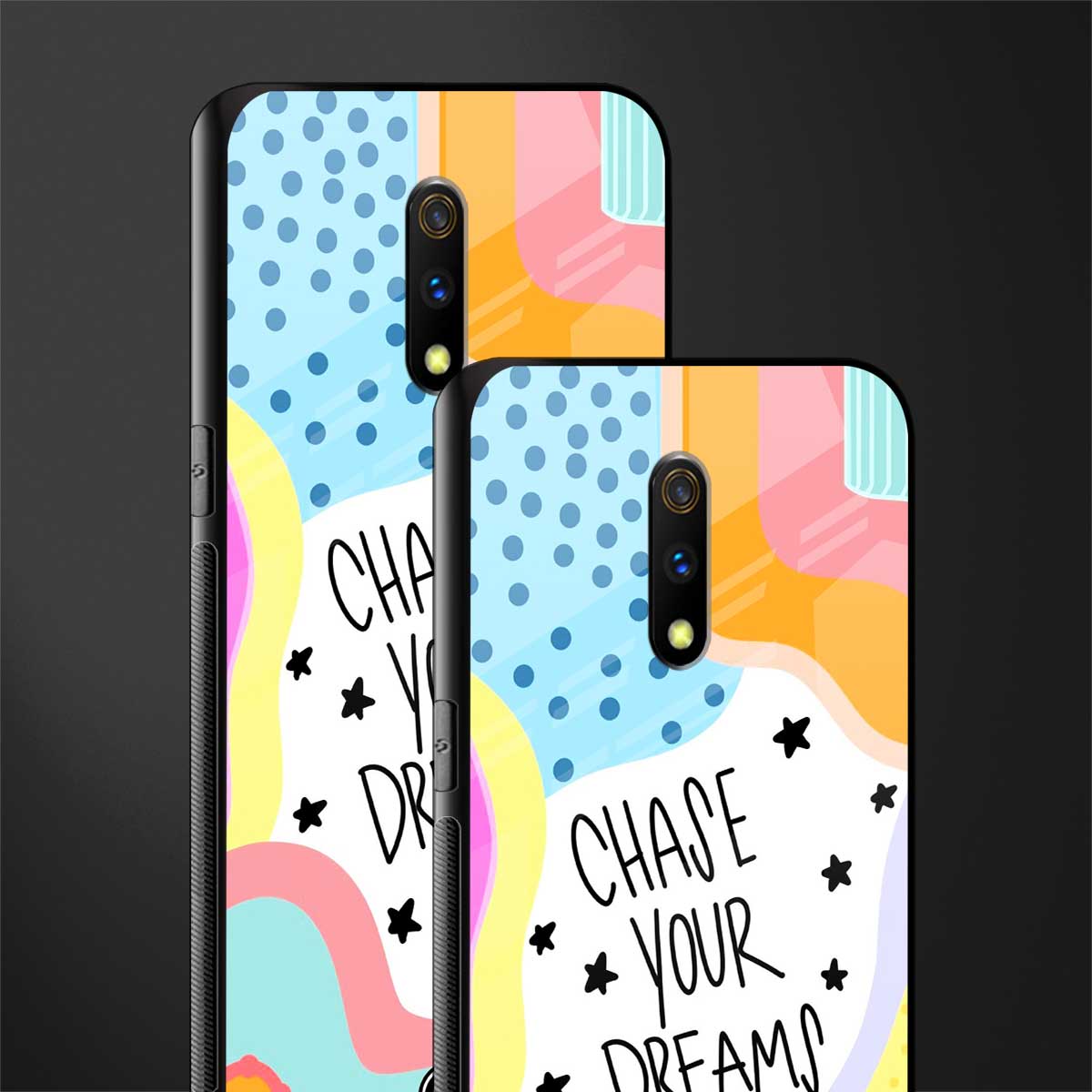 chase your dreams glass case for oppo k3 image-2