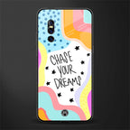 chase your dreams glass case for vivo v15 pro image