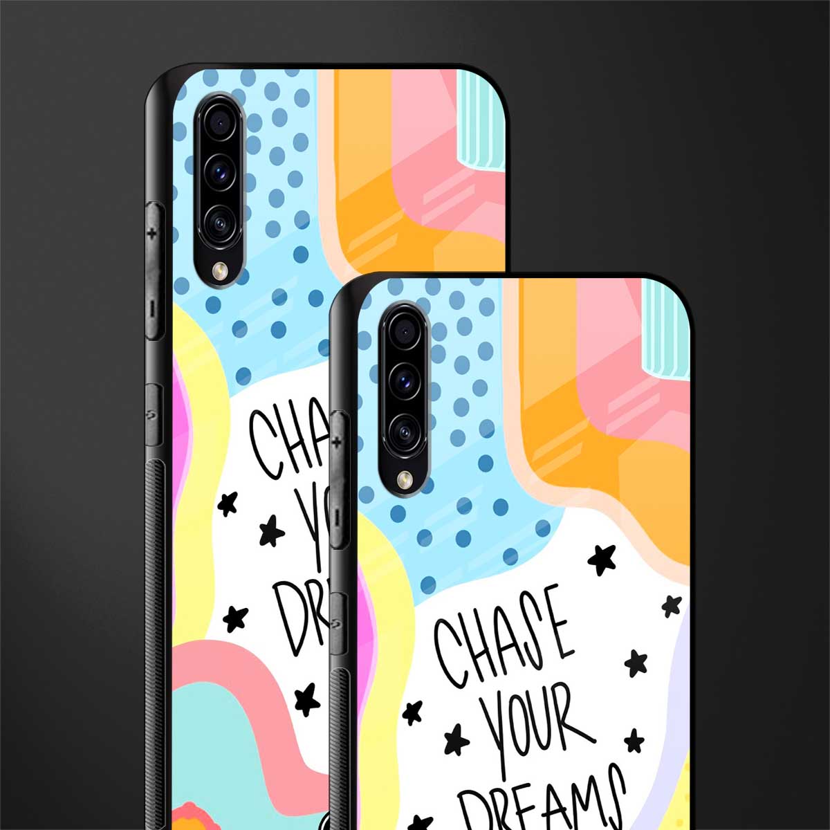 chase your dreams glass case for samsung galaxy a50s image-2