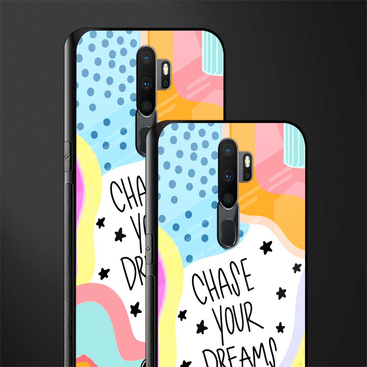 chase your dreams glass case for oppo a5 2020 image-2