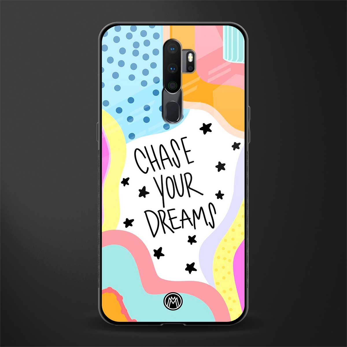 chase your dreams glass case for oppo a9 2020 image