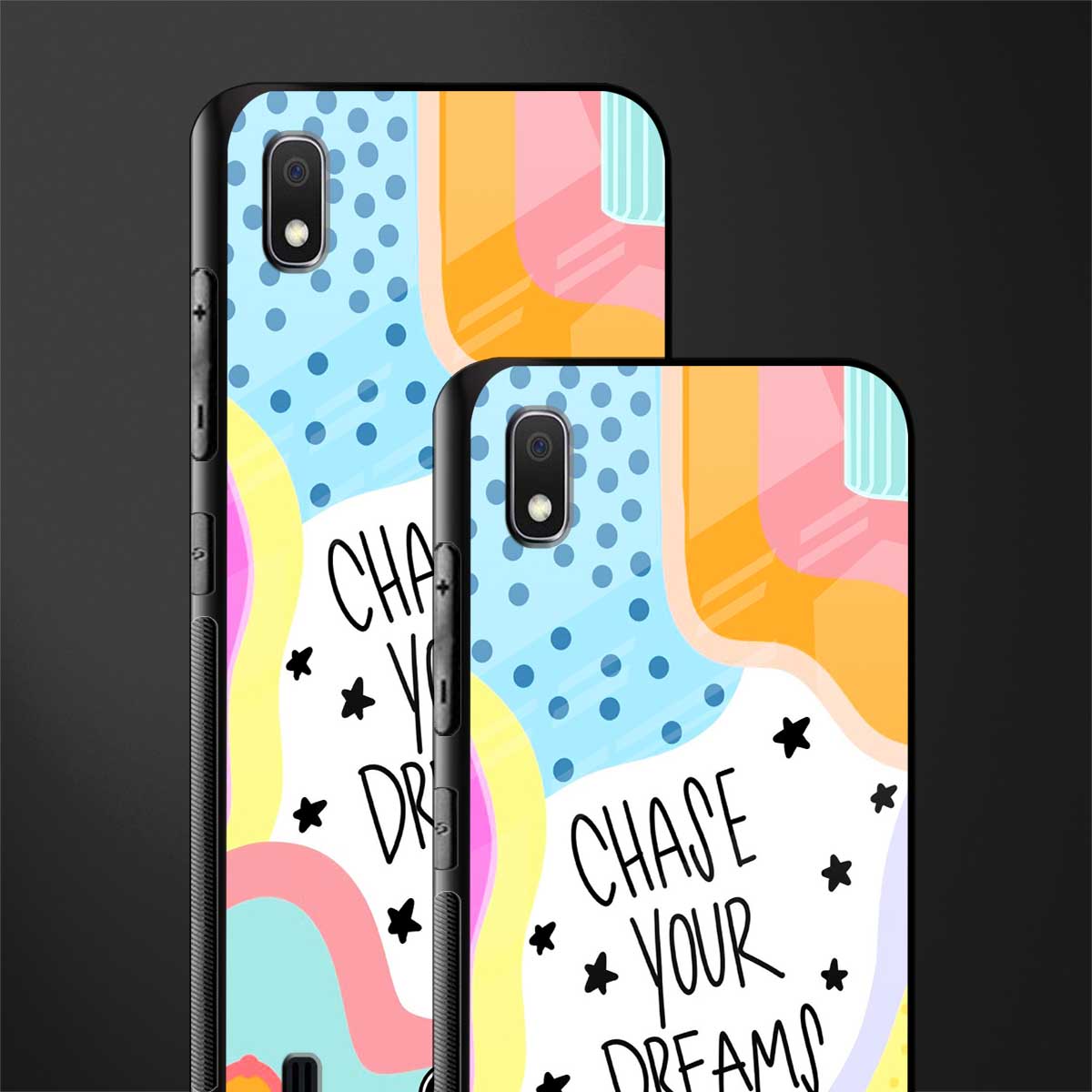 chase your dreams glass case for samsung galaxy a10 image-2