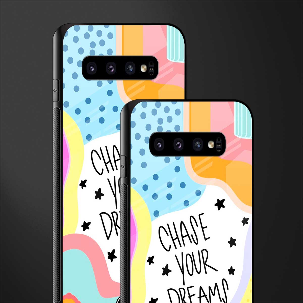 chase your dreams glass case for samsung galaxy s10 image-2