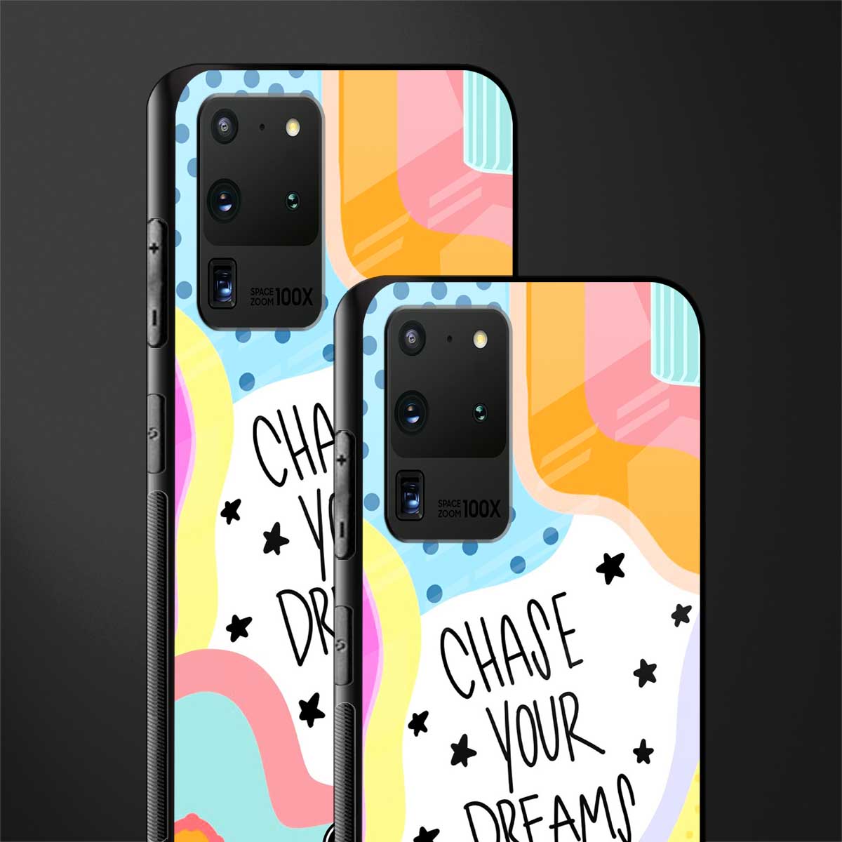 chase your dreams glass case for samsung galaxy s20 ultra image-2