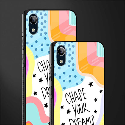 chase your dreams glass case for vivo y1s without fingerprint image-2