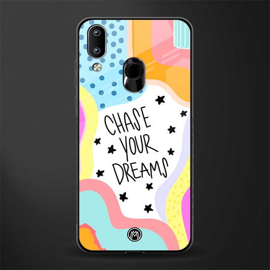 chase your dreams glass case for vivo y91 image