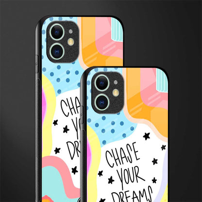 chase your dreams glass case for iphone 12 image-2