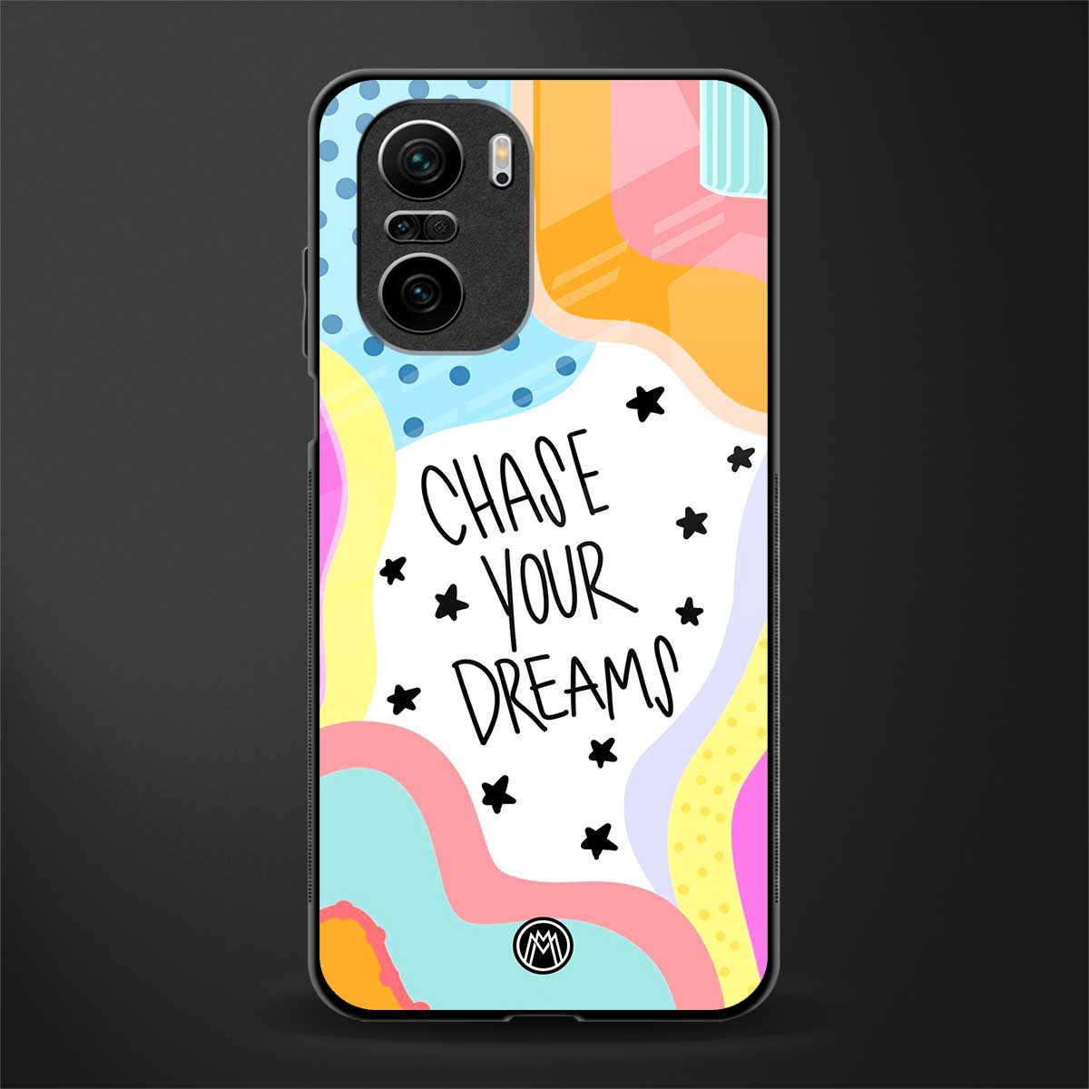 chase your dreams glass case for mi 11x 5g image