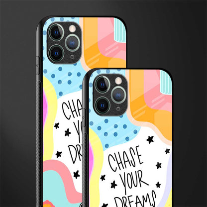 chase your dreams glass case for iphone 11 pro image-2