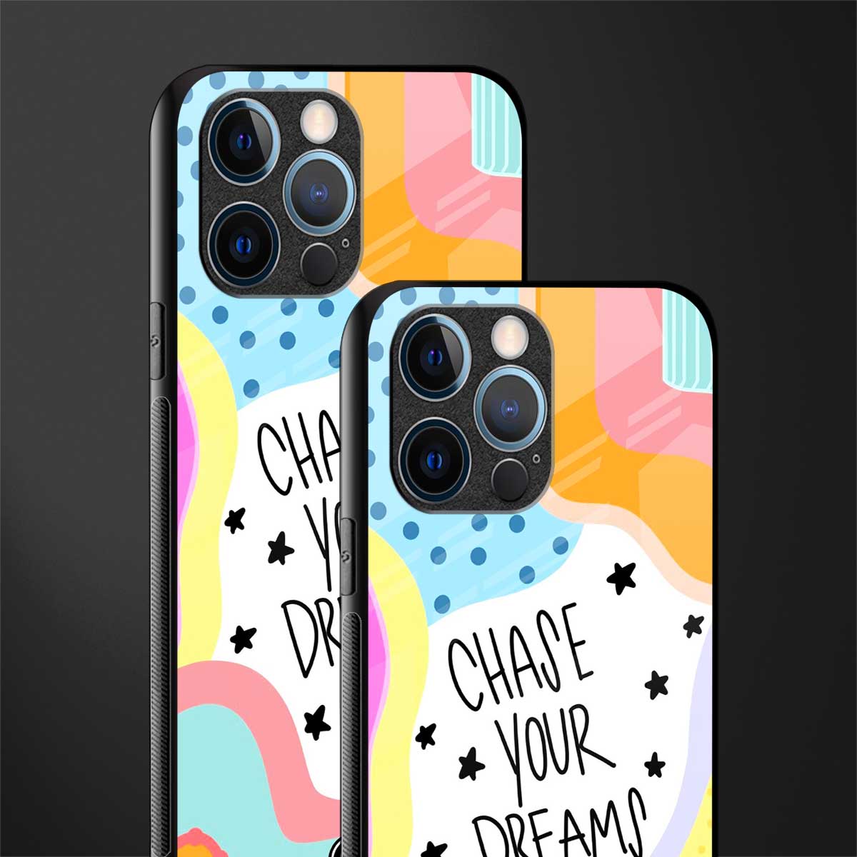 chase your dreams glass case for iphone 12 pro image-2