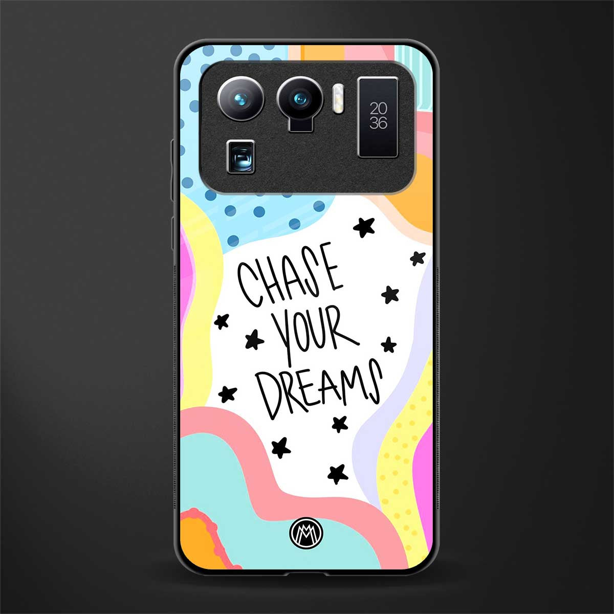 chase your dreams glass case for mi 11 ultra 5g image