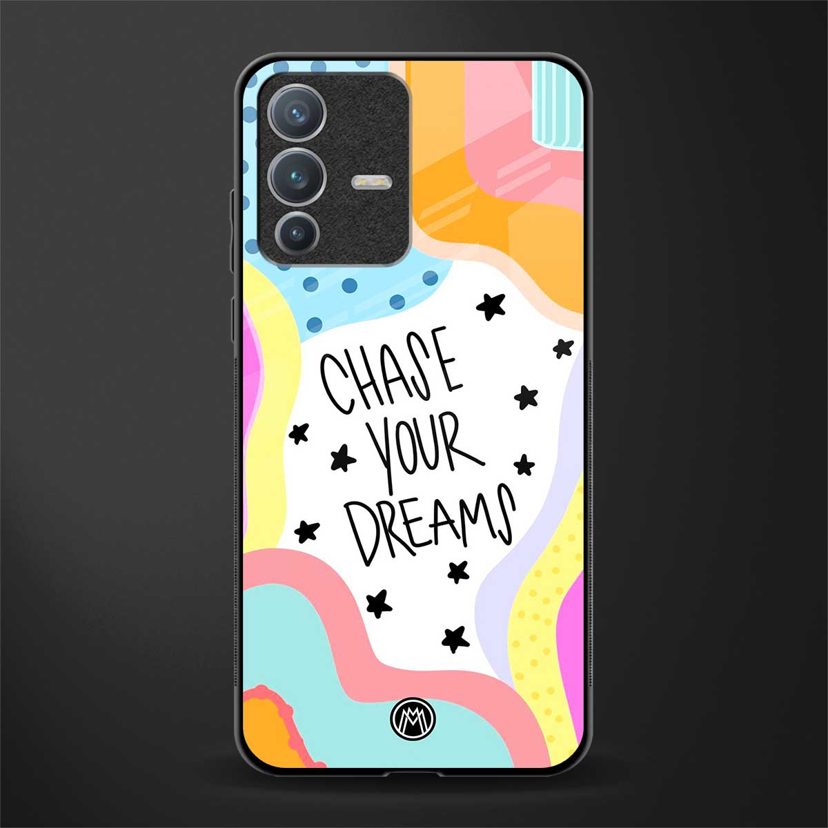 chase your dreams glass case for vivo v23 pro 5g image
