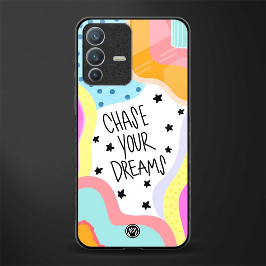 chase your dreams glass case for vivo v23 pro 5g image