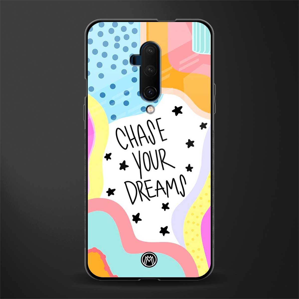 chase your dreams glass case for oneplus 7t pro image