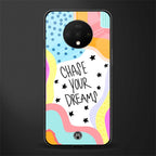 chase your dreams glass case for oneplus 7t image