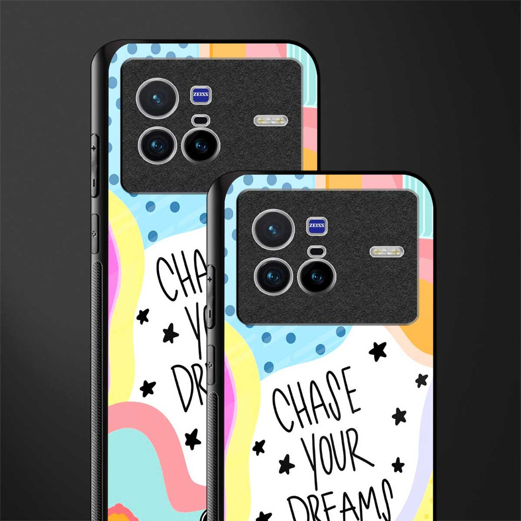 chase your dreams glass case for vivo x80 image-2