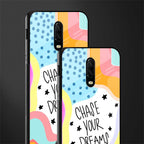 chase your dreams glass case for oneplus 6t image-2