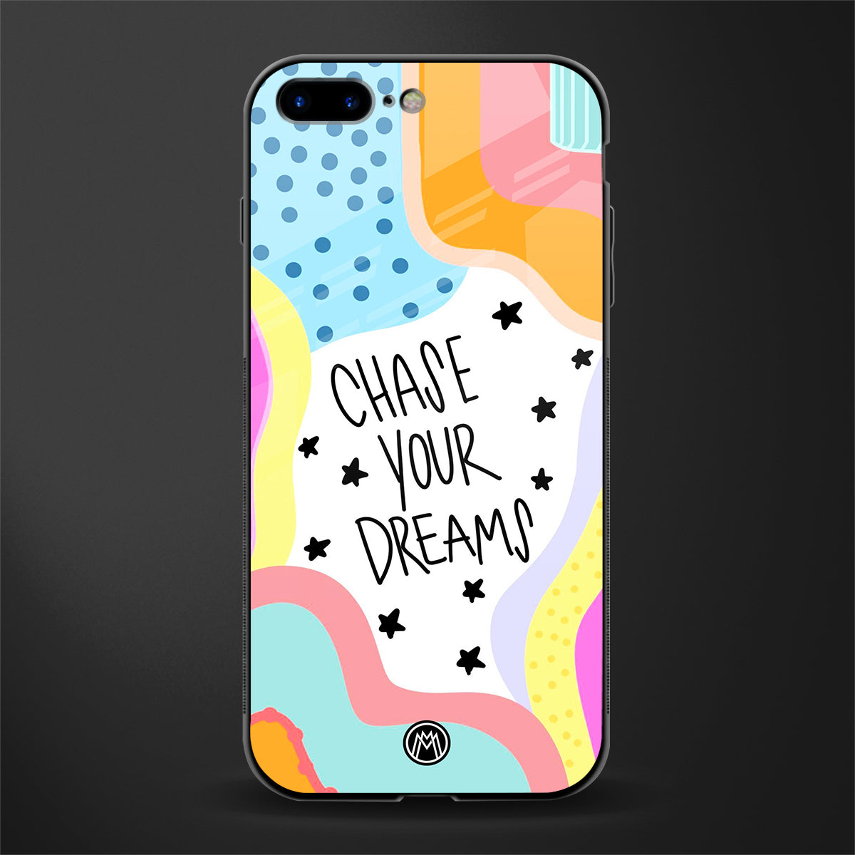 chase your dreams glass case for iphone 7 plus image