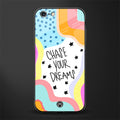 chase your dreams glass case for iphone 6 plus image