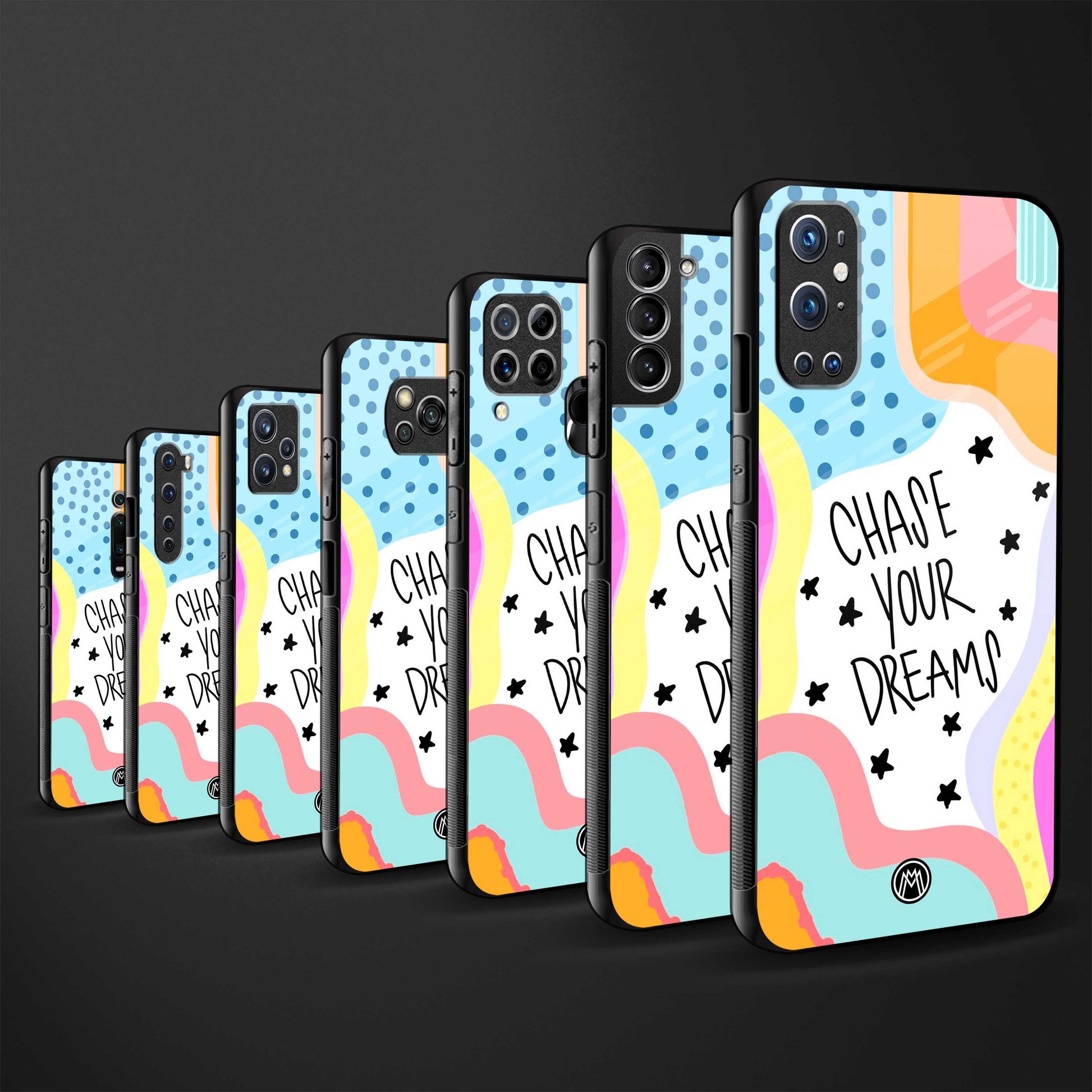 chase your dreams glass case for redmi k20 pro image-3