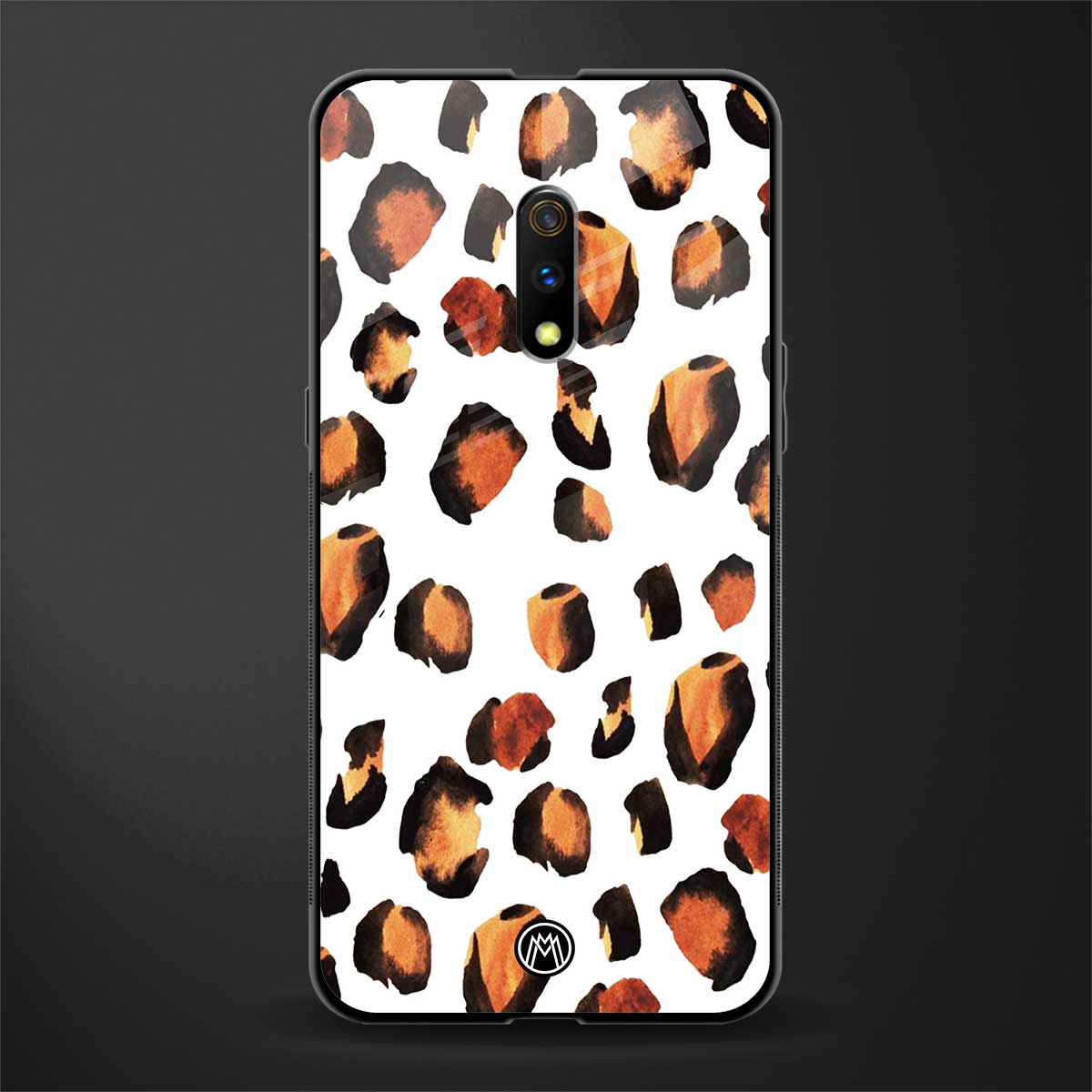 cheetah fur glass case for oppo k3 image