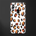 cheetah fur glass case for vivo v15 image