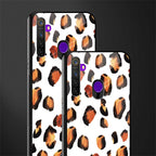 cheetah fur glass case for realme narzo 10 image-2