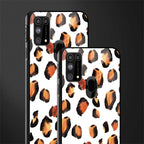 cheetah fur glass case for samsung galaxy f41 image-2
