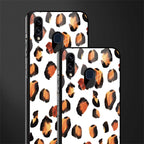 cheetah fur glass case for samsung galaxy m10s image-2