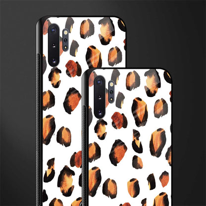 cheetah fur glass case for samsung galaxy note 10 plus image-2