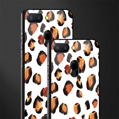 cheetah fur glass case for redmi 6 image-2