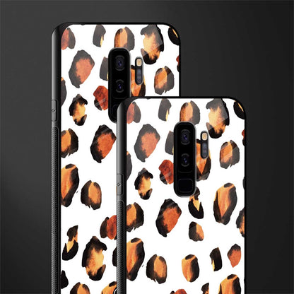 cheetah fur glass case for samsung galaxy s9 plus image-2