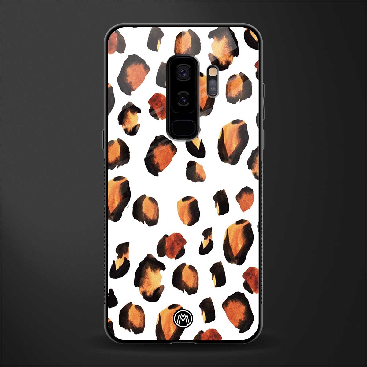 cheetah fur glass case for samsung galaxy s9 plus image