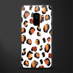 cheetah fur glass case for samsung galaxy s9 image