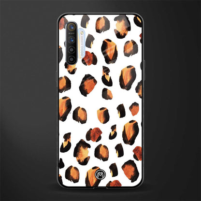 cheetah fur glass case for realme x2 image
