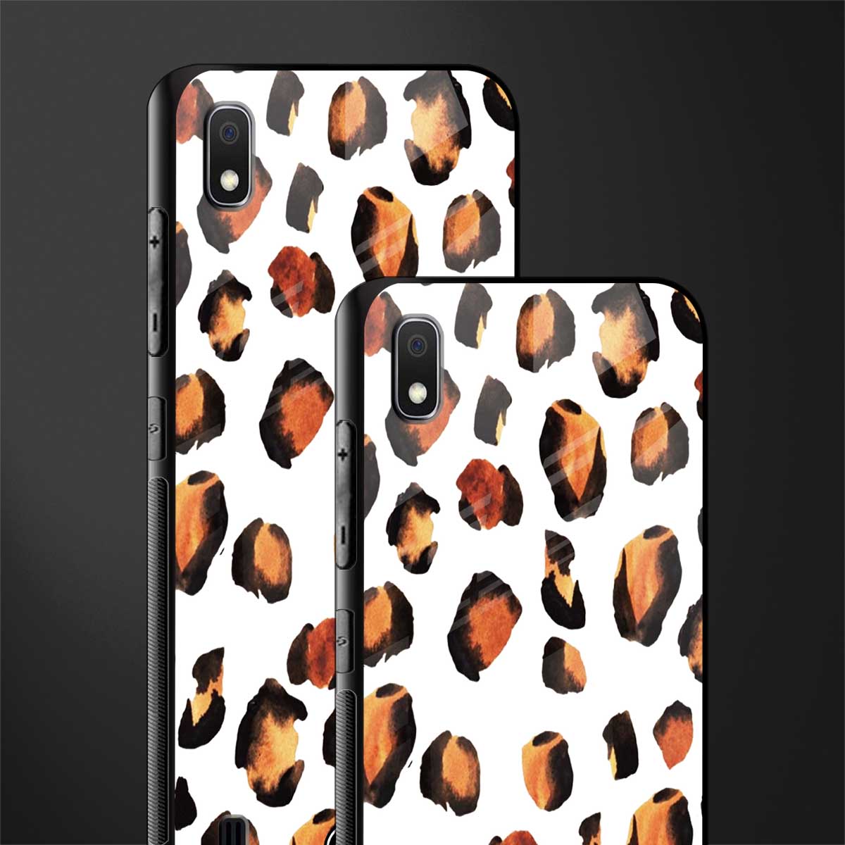 cheetah fur glass case for samsung galaxy a10 image-2