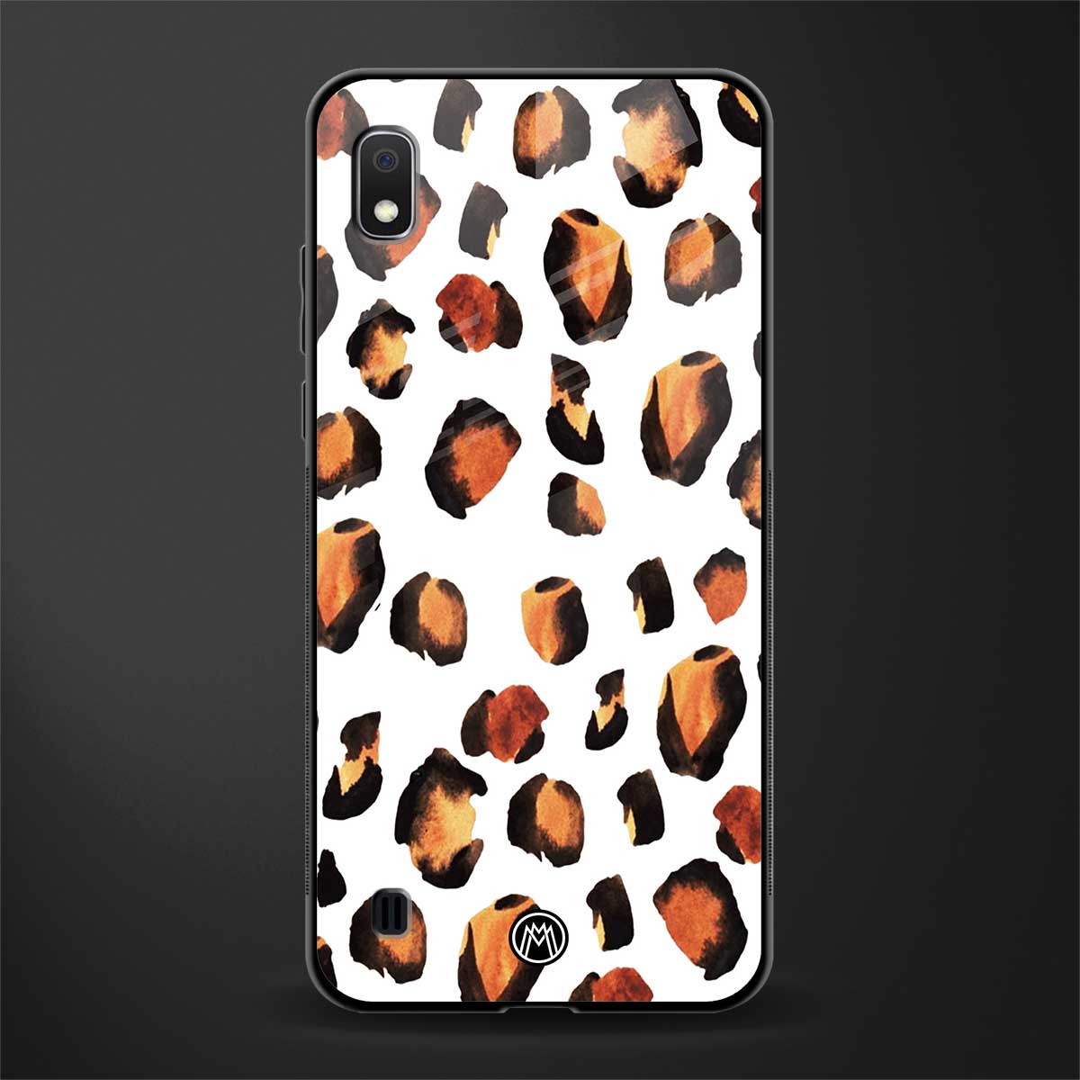 cheetah fur glass case for samsung galaxy a10 image