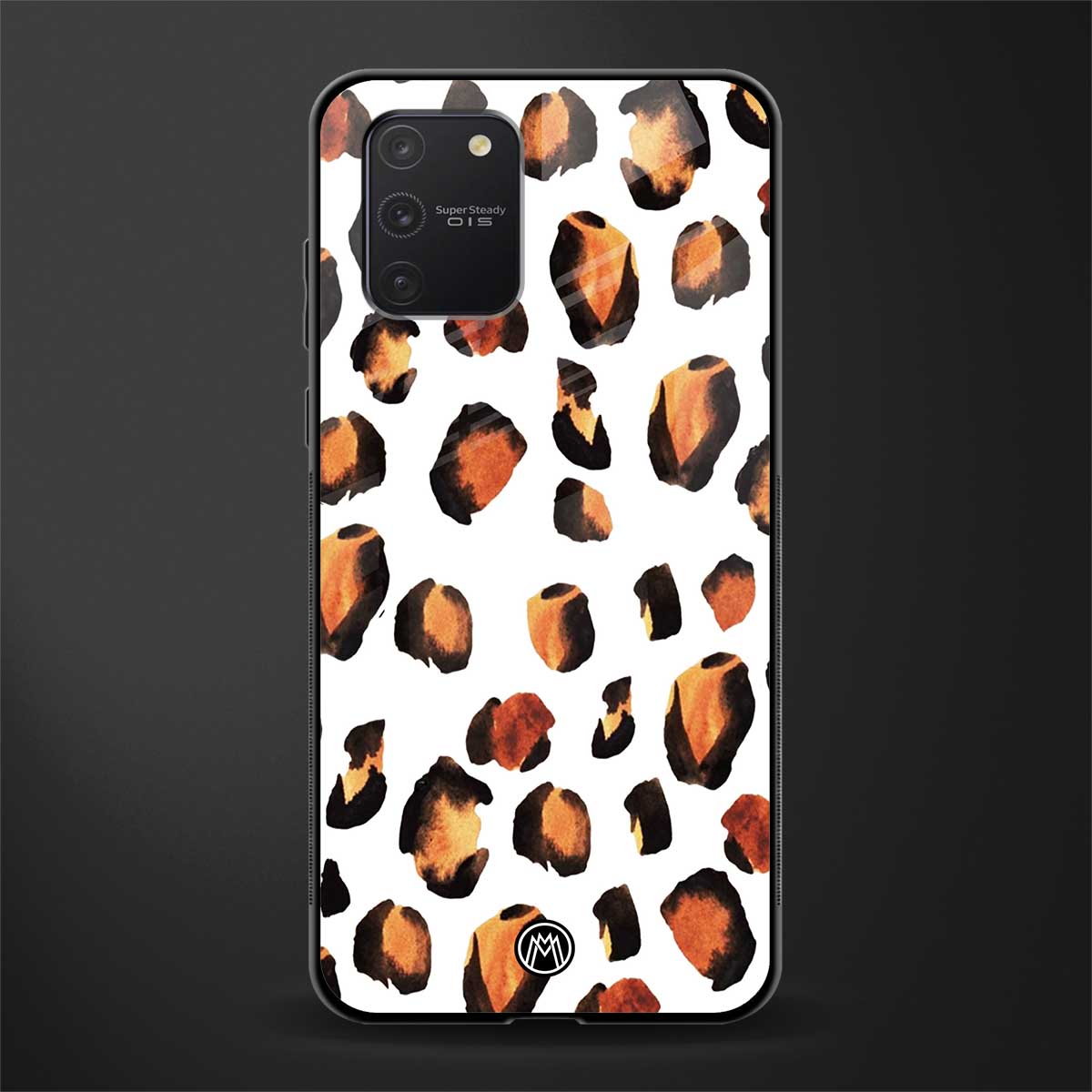 cheetah fur glass case for samsung galaxy s10 lite image