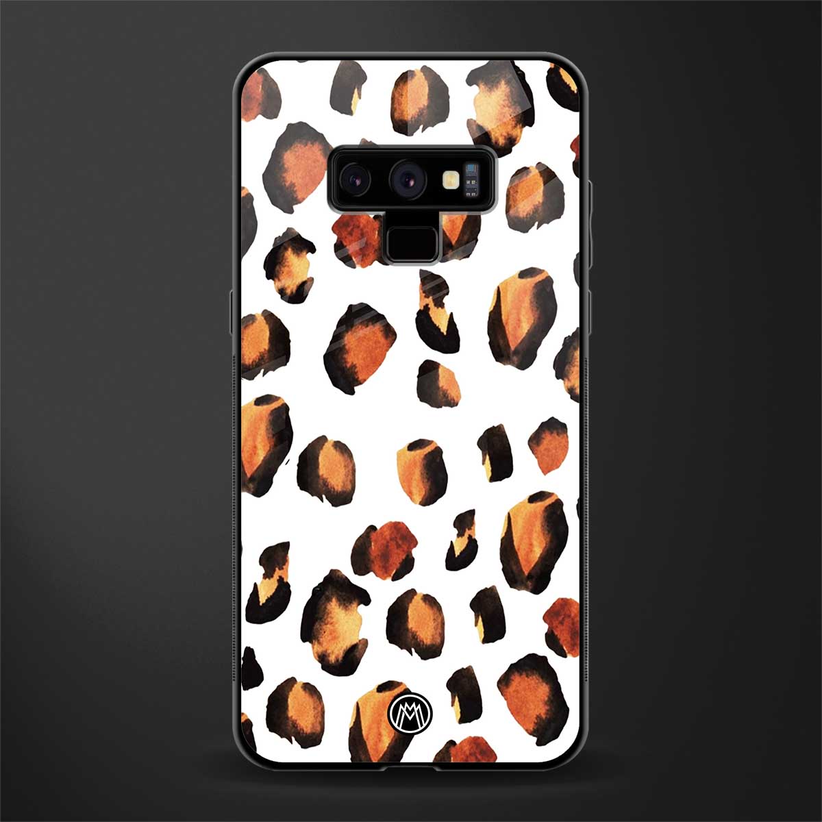 cheetah fur glass case for samsung galaxy note 9 image