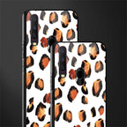 cheetah fur glass case for vivo y12 image-2