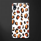 cheetah fur glass case for vivo y91i image