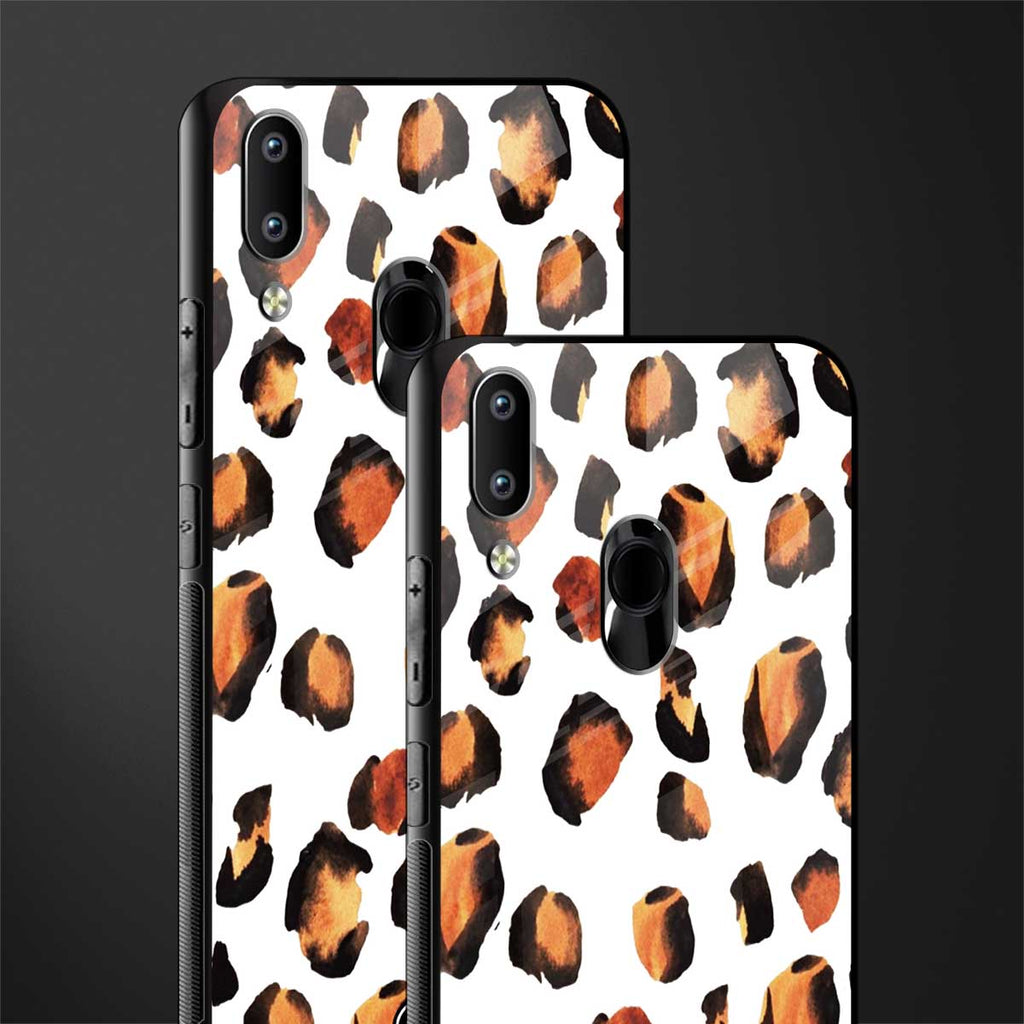 cheetah fur glass case for vivo y93 image-2