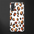 cheetah fur glass case for realme narzo 20 pro image